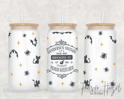 Witchy Sisters Brewing 16oz Frosted Glass Can