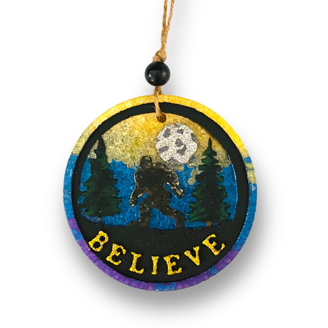 Believe in Bigfoot Freshie