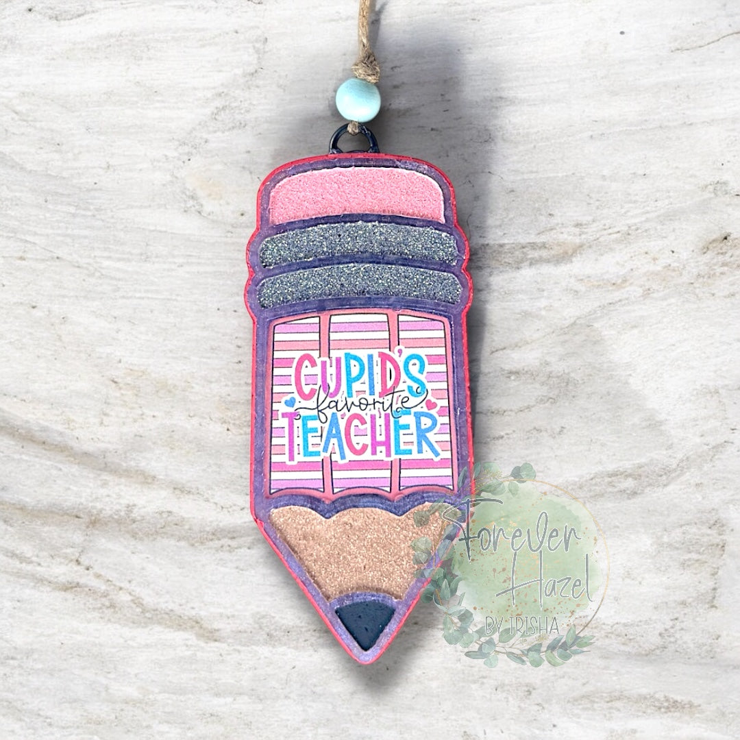 Teacher Valentines Day Freshies: Valentines Day Aroma Bead Air Freshener