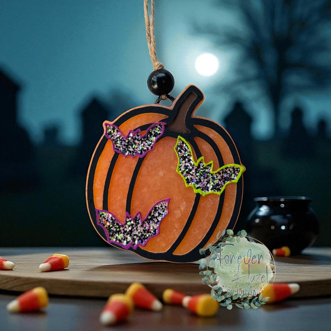 Bat Shit Crazy Halloween Freshie | Spooky Aroma Bead Air Freshener