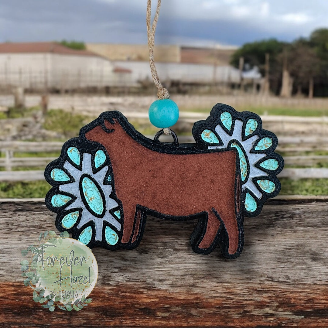 Concho Show Animal Freshies: Western Aroma Bead Air Fresheners