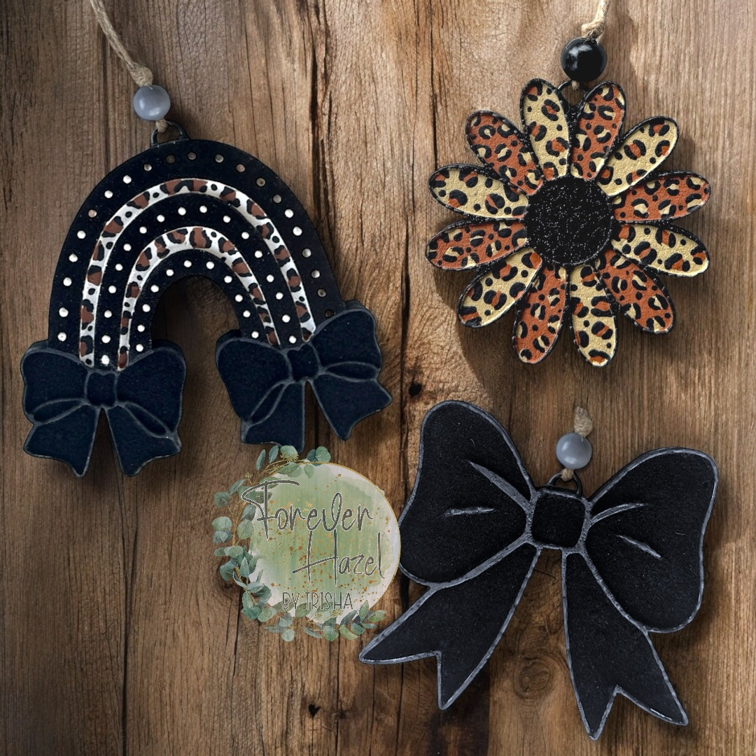 Black Velvet Car Freshie: Western Aroma Bead Air Freshener