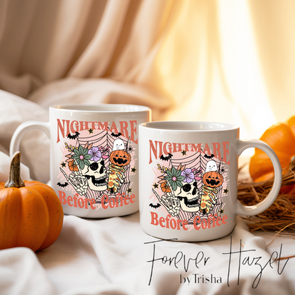 Nightmare Before Coffee 11 Oz. Ceramic Mug