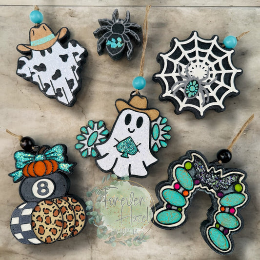Western Halloween Freshies | Spooky Aroma Bead Air Freshener