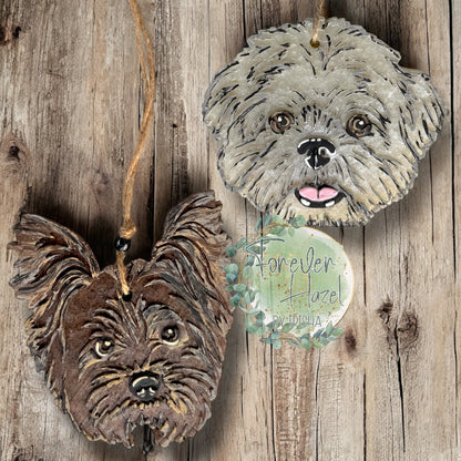 Yorkie Dog Freshie | Bichon Frise Dog Freshie