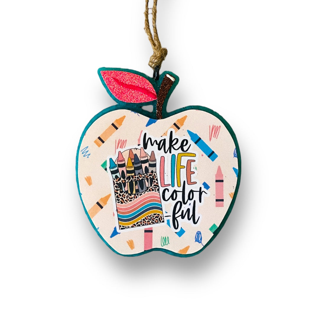 Make Life Colorful Apple Freshie