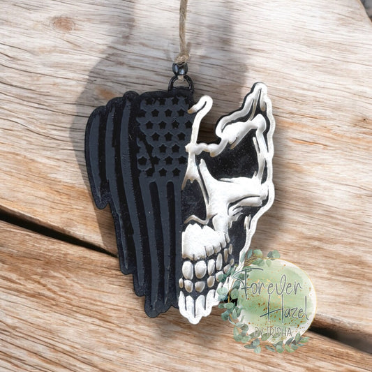Skull and Flag Freshie