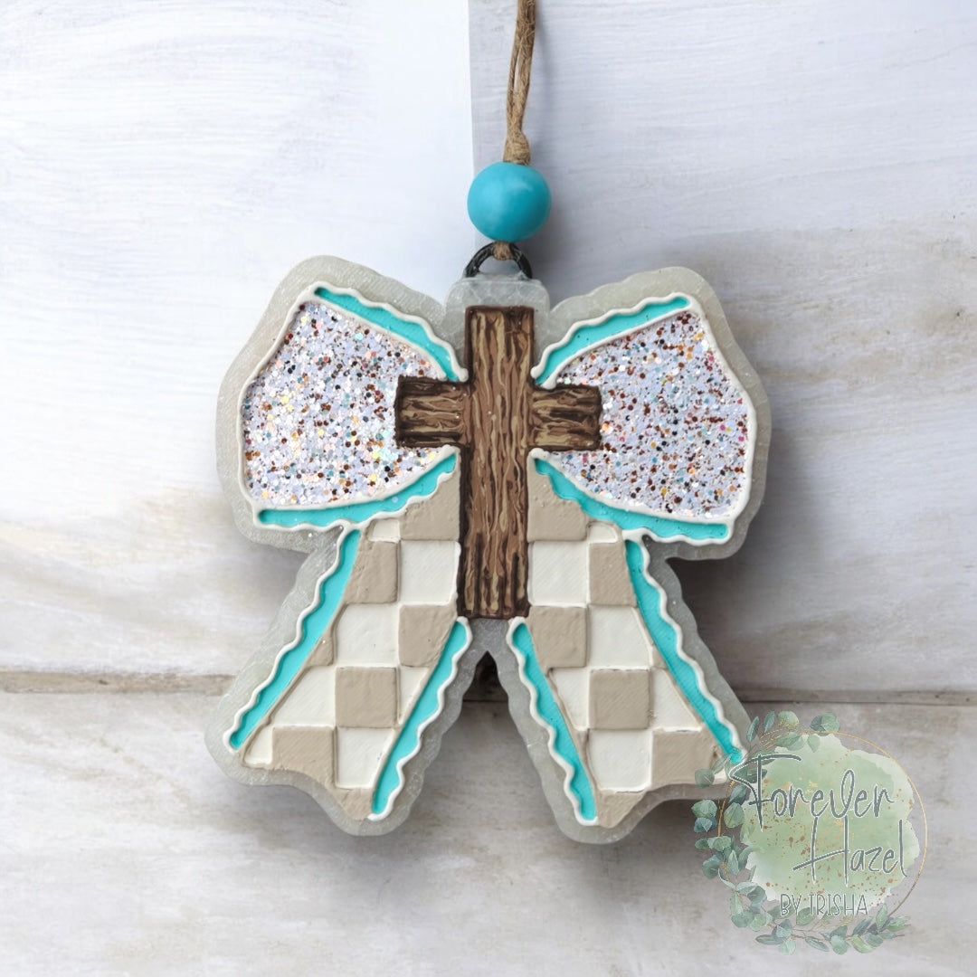 Cross Freshies: Religious Aroma Bead Air Fresheners