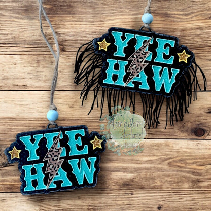 Western Rustic Car Freshie: Western Aroma Bead Air Fresheners