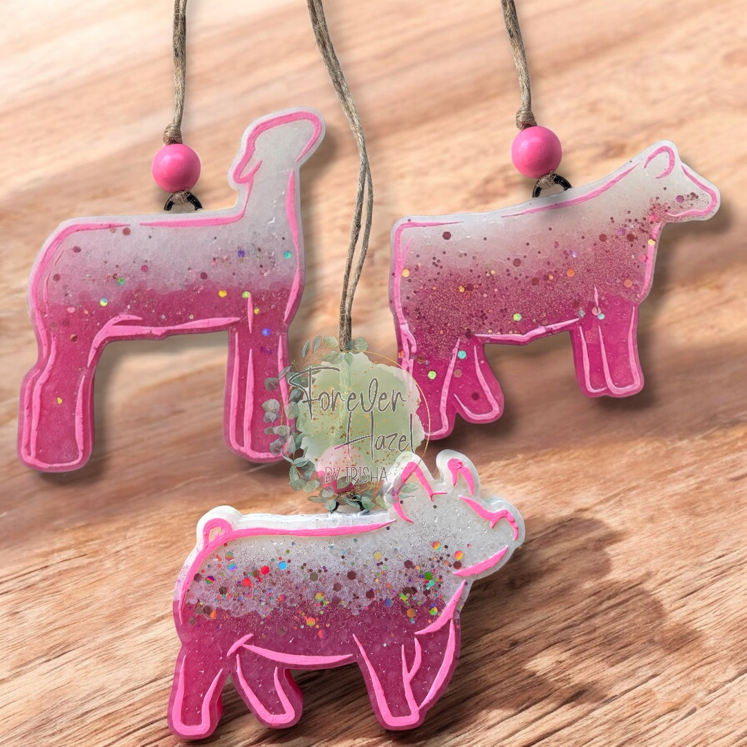 Pastel Show Animal Freshies: Animal Aroma Bead Air Fresheners