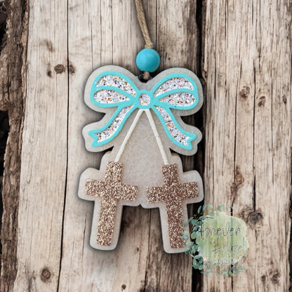 Cross Freshies: Religious Aroma Bead Air Fresheners