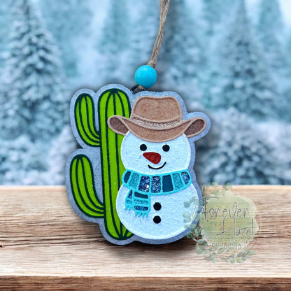 Western Christmas Freshies: Holiday Aroma Bead Air Freshener