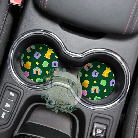Lucky Charms Car Coaster Set