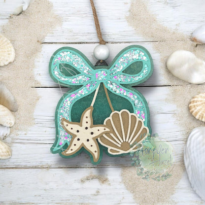 Beachy Shells Freshie: Summer Aroma Bead Air Fresheners