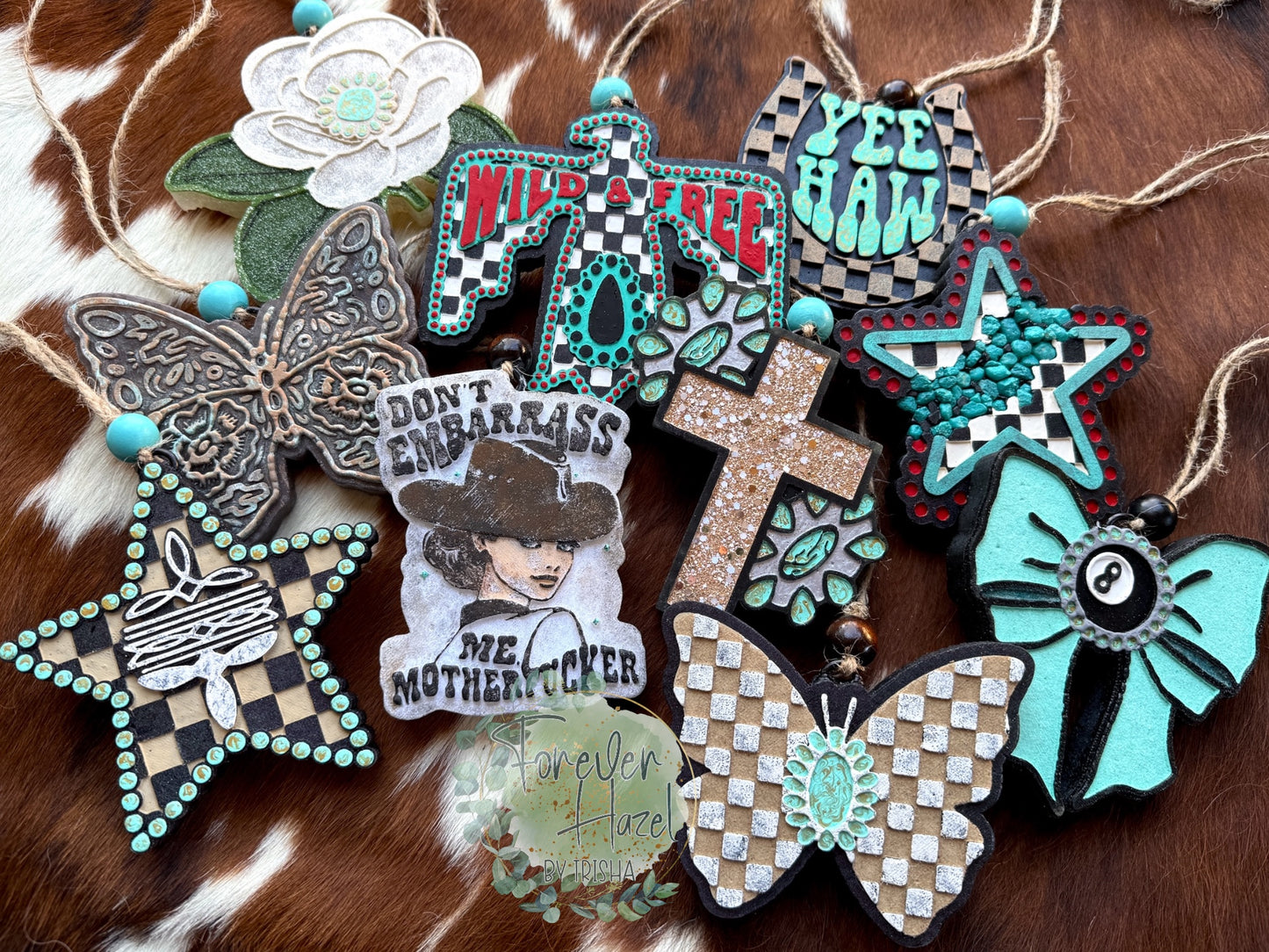 Western Style Freshies: Western Aroma Bead Air Freshener