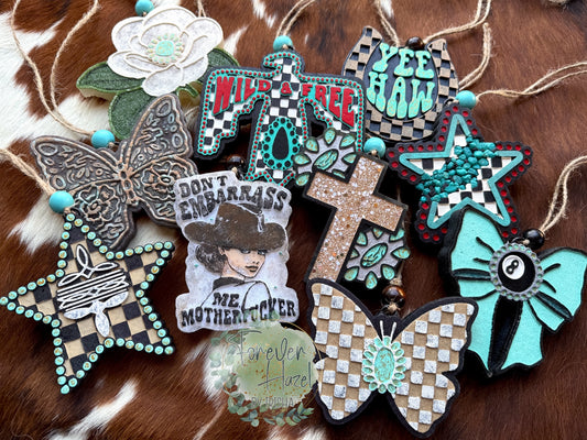 Western Style Freshies: Western Aroma Bead Air Freshener