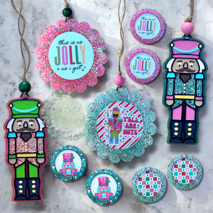 Nutcracker Freshies: Holiday Aroma Bead Air Fresheners