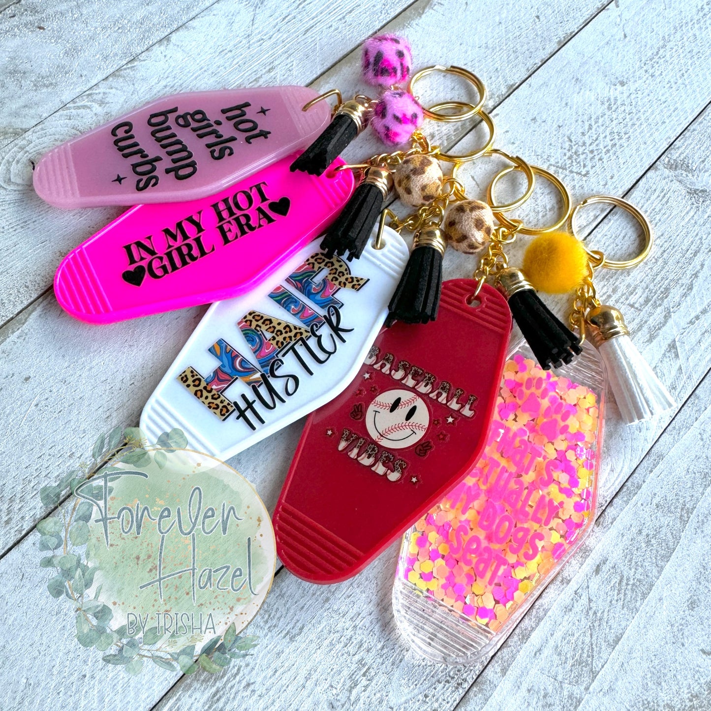 Motel Keychain Collection