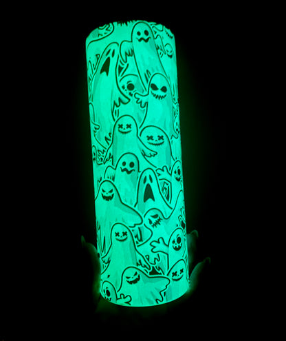 Glow In The Dark Ghosts Tumbler