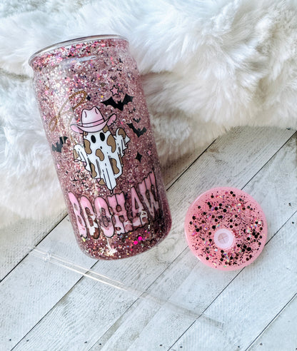 Boohaw 16oz Acrylic Snowglobe Glitter Can