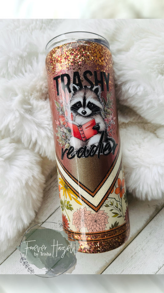 Trashy Reader 20oz Stainless Steel Tumbler
