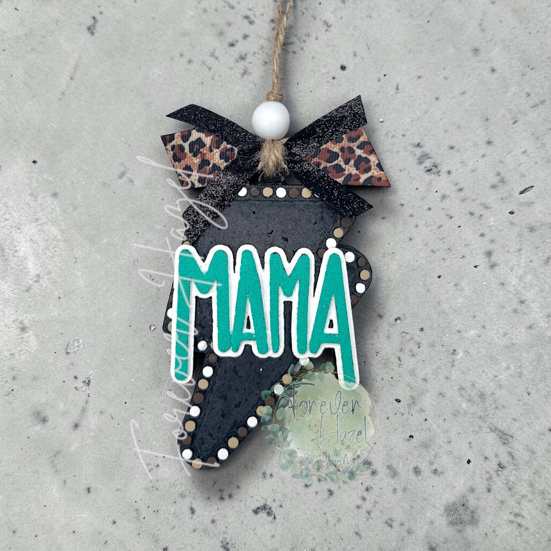 Mama Lightning Bolt Freshie: Mother Aroma Bead Air Fresheners