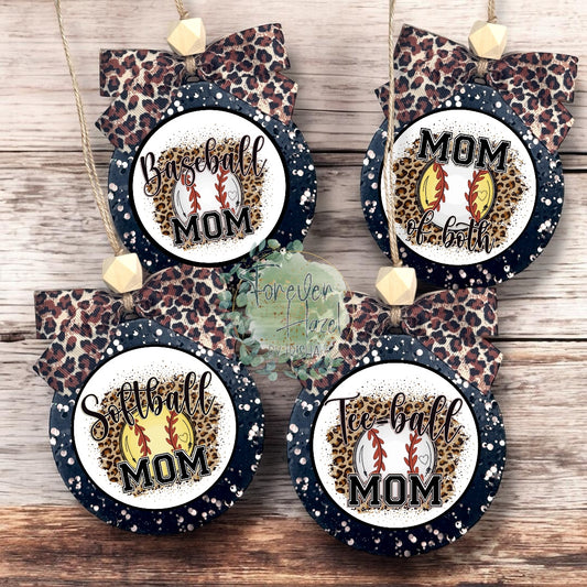 Baseball, Softball, Teeball or Mom of Both Freshie: Mother Aroma Bead Air Fresheners
