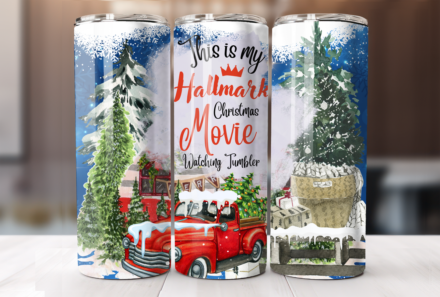 This Is My Hallmark Christmas Movie Watching Tumbler