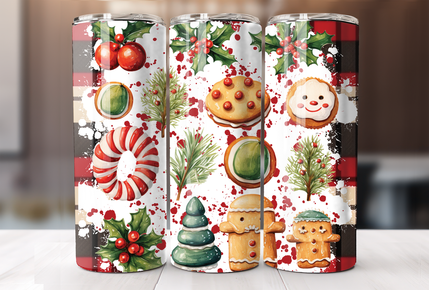 Christmas Baked Goods Tumbler