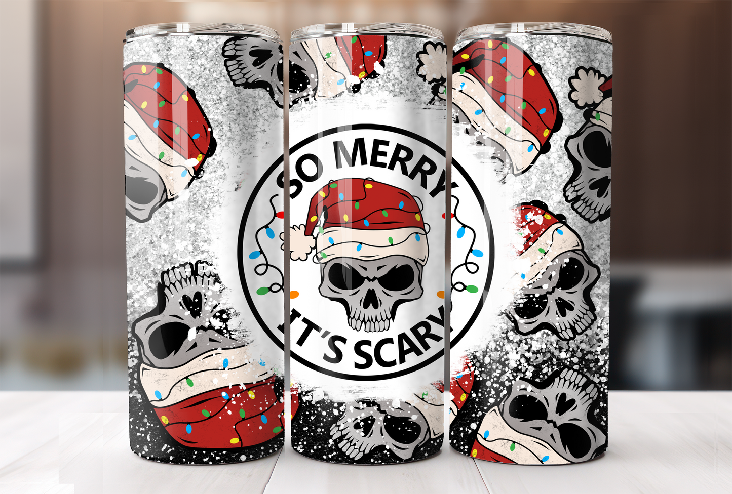 So Merry Its Scary Tumbler