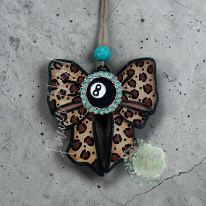 Distressed Western Car Freshies: Aroma Bead Air Freshener