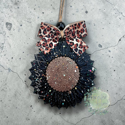 Distressed Western Car Freshies: Aroma Bead Air Freshener