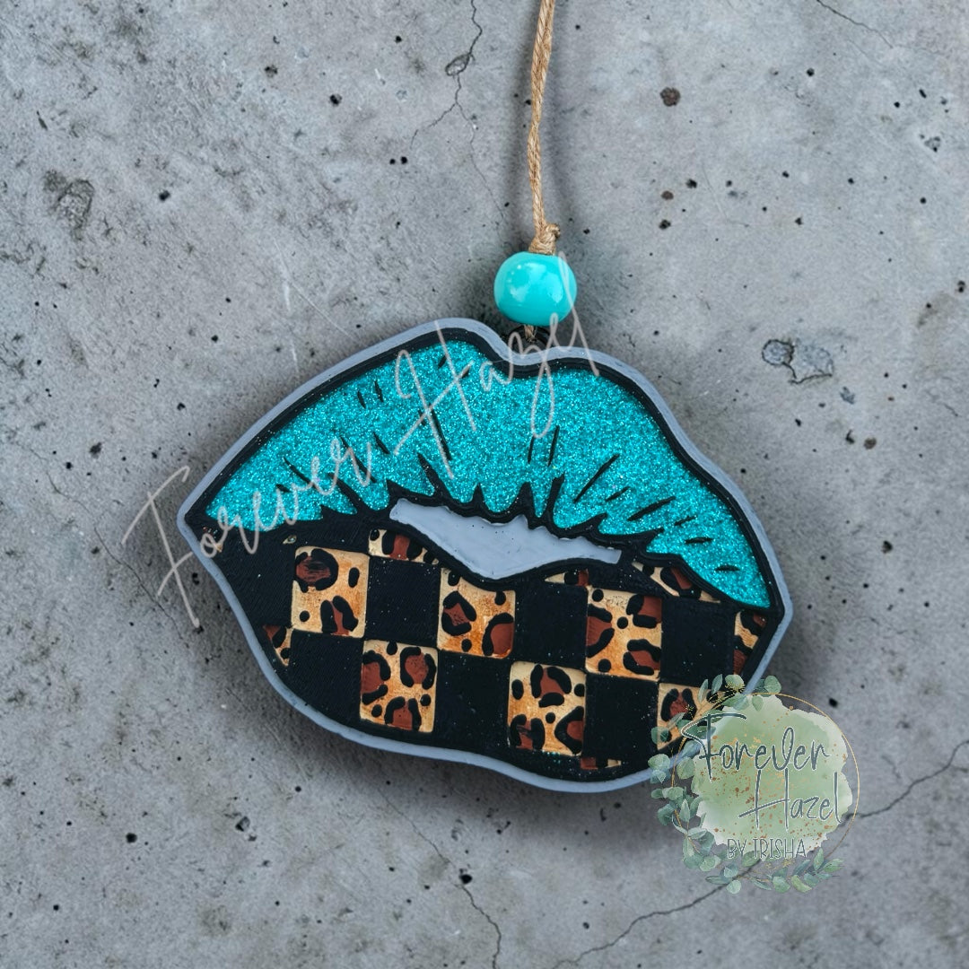 Distressed Western Car Freshies: Aroma Bead Air Freshener