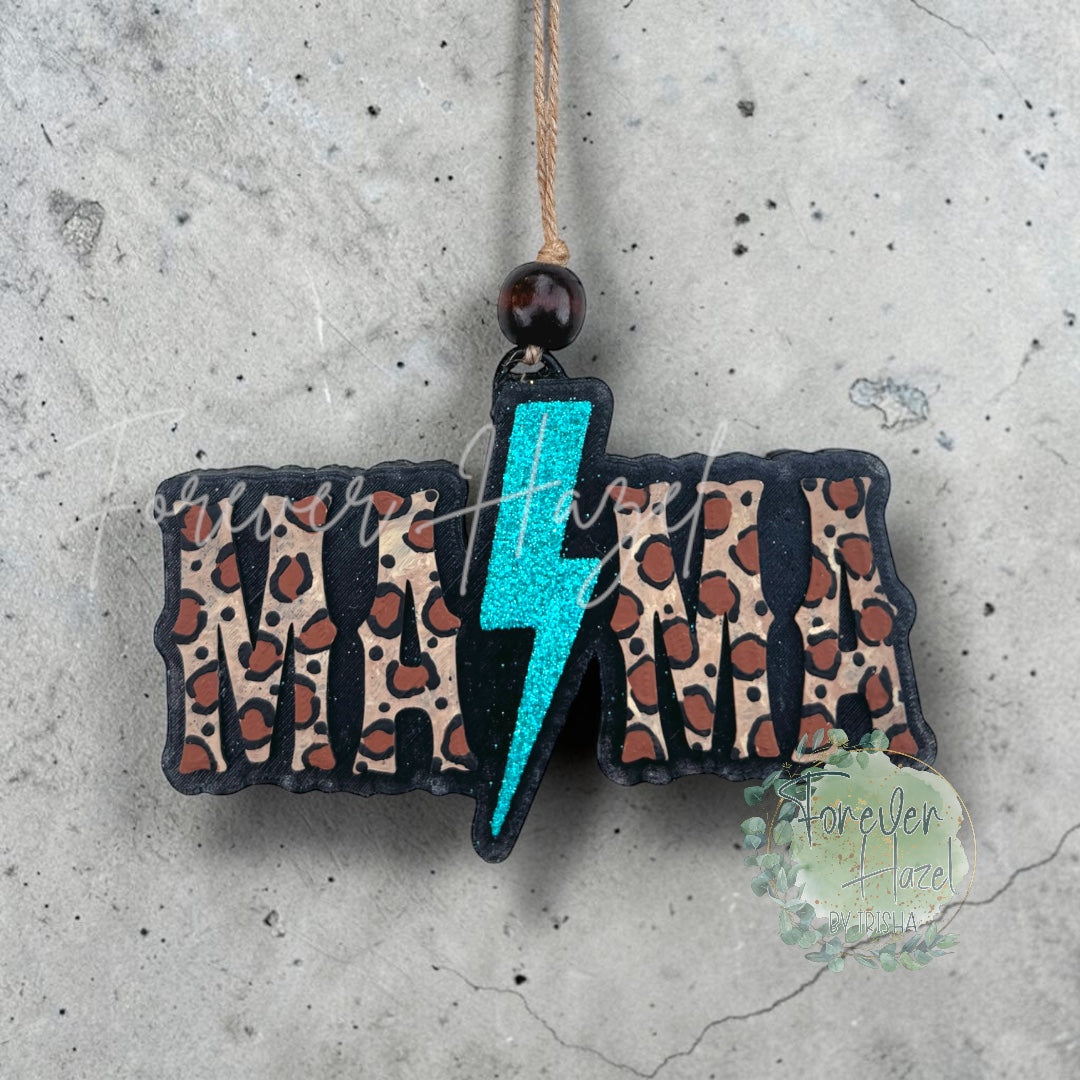 Distressed Western Car Freshies: Aroma Bead Air Freshener