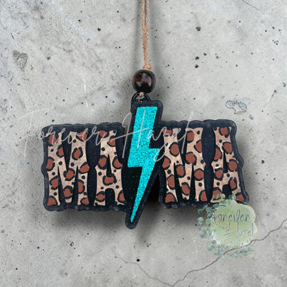 Distressed Western Car Freshies: Aroma Bead Air Freshener