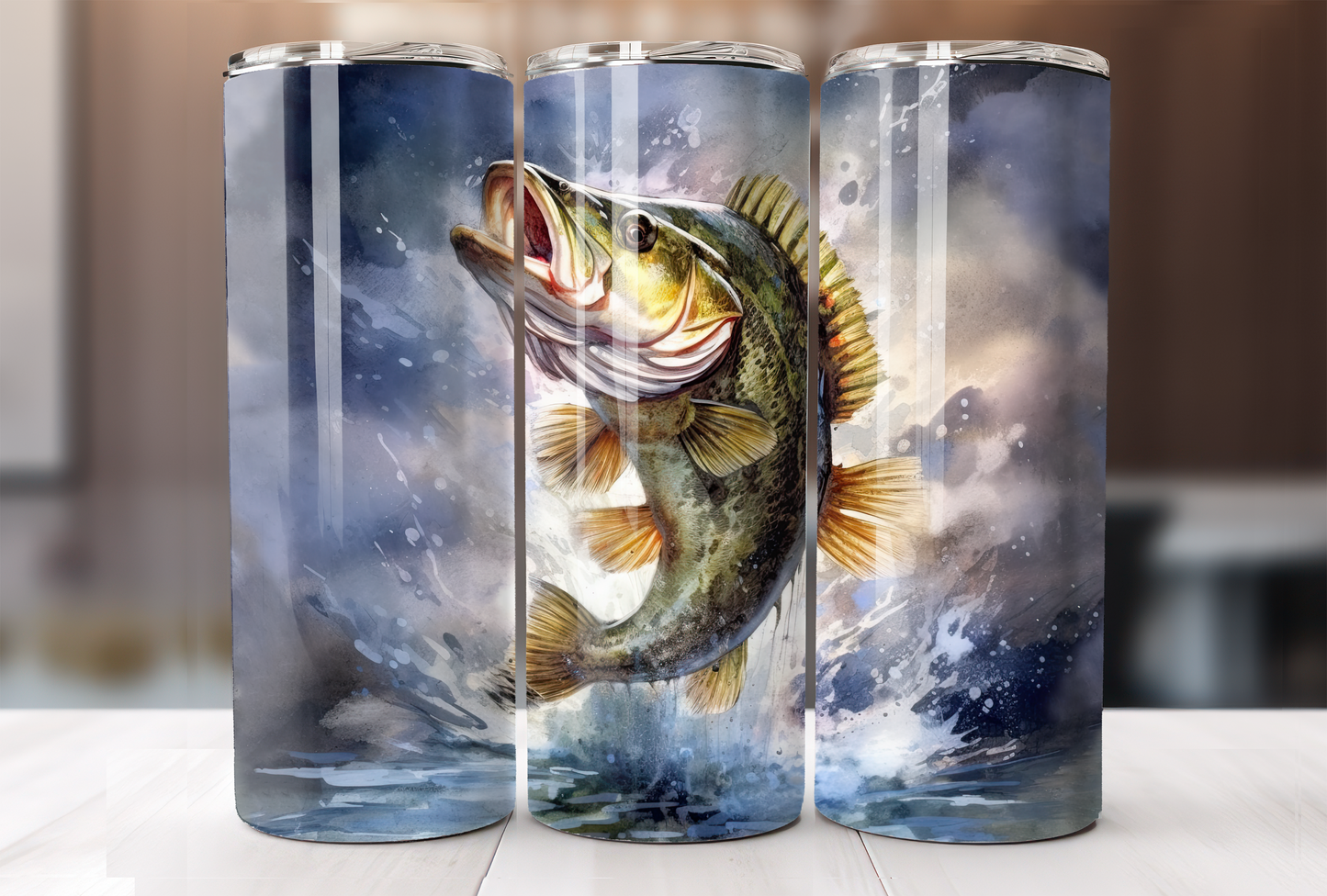 Fishing & Clouds Tumbler