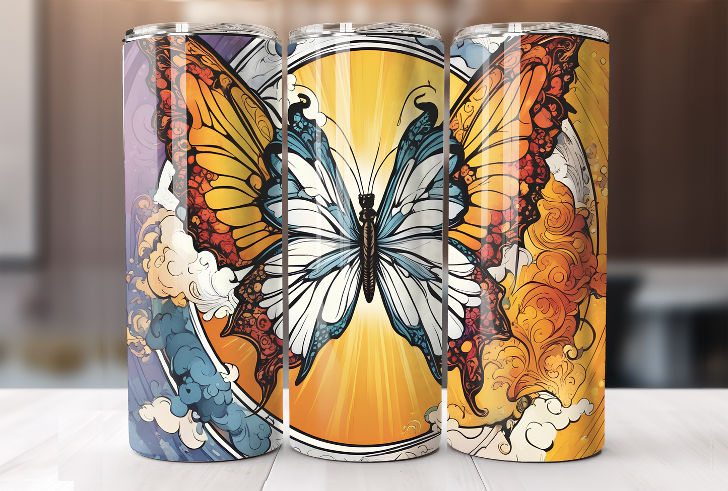 Butterfly Tumbler