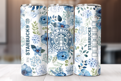 Floral Coffee Tumbler