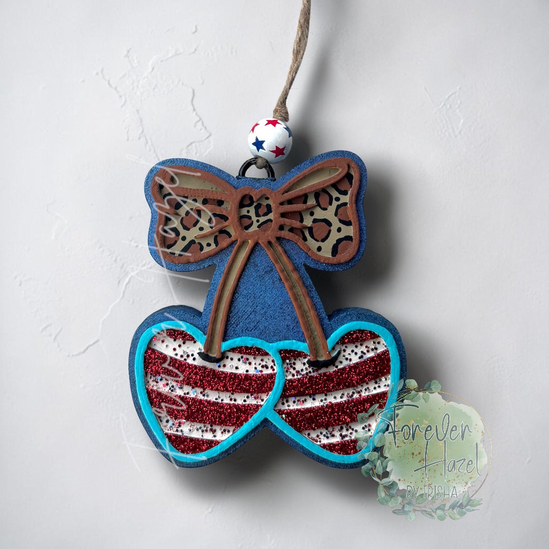 Patriotic Freshies: Summer Aroma Bead Bead Air Freshener