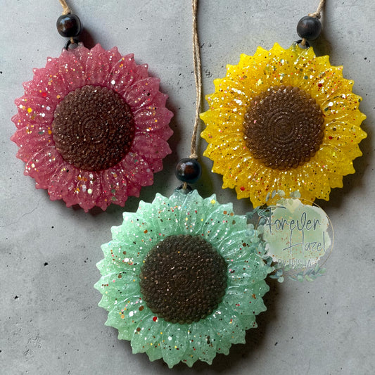 Sunflowers Freshie: Western Aroma Bead Air Freshener
