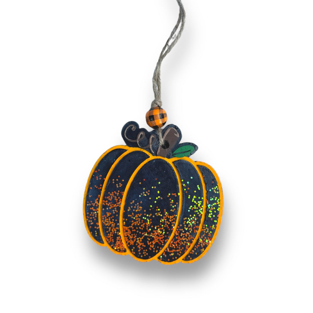 Sparkly Pumpkin Freshie