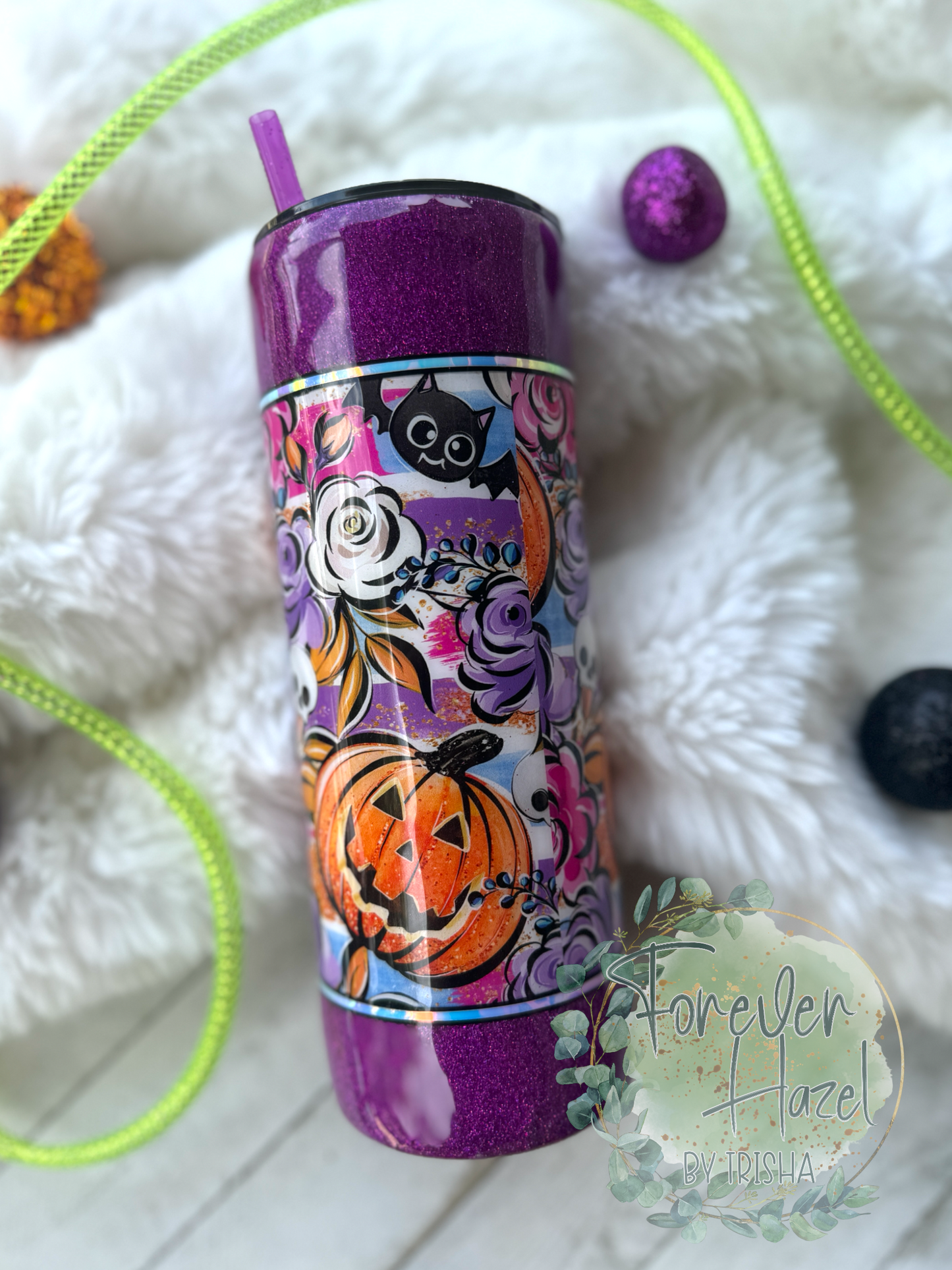 Bright & Spooky 20oz Stainless Steel Tumbler