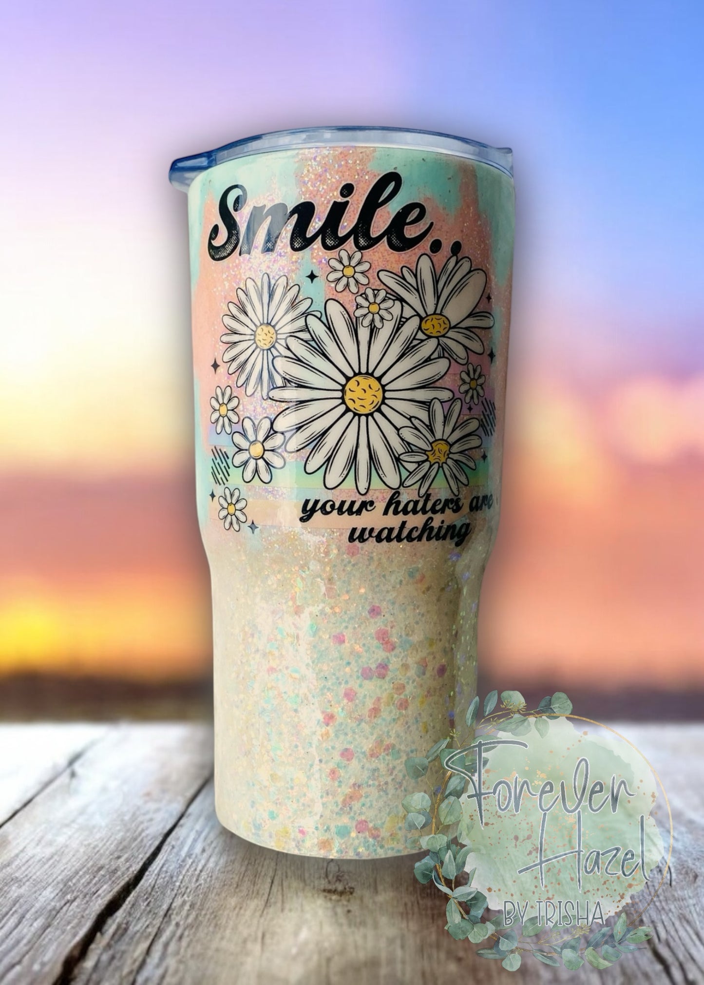 Smile, Your Haters Are Watching 20oz Travel Tumbler