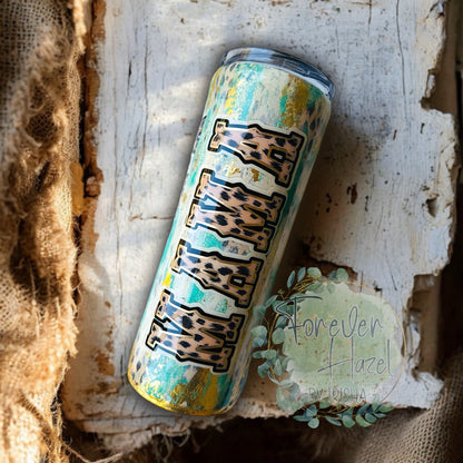 Western Distressed Mama 20oz Stainless Steel Tumbler