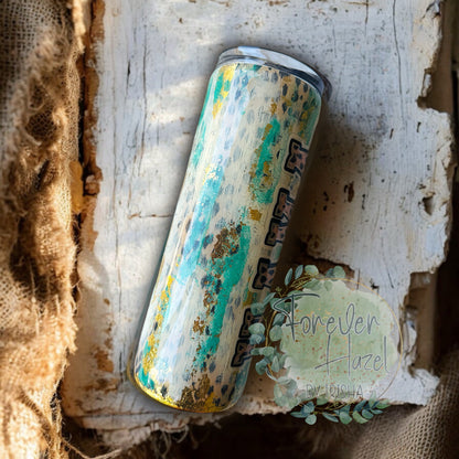 Western Distressed Mama 20oz Stainless Steel Tumbler