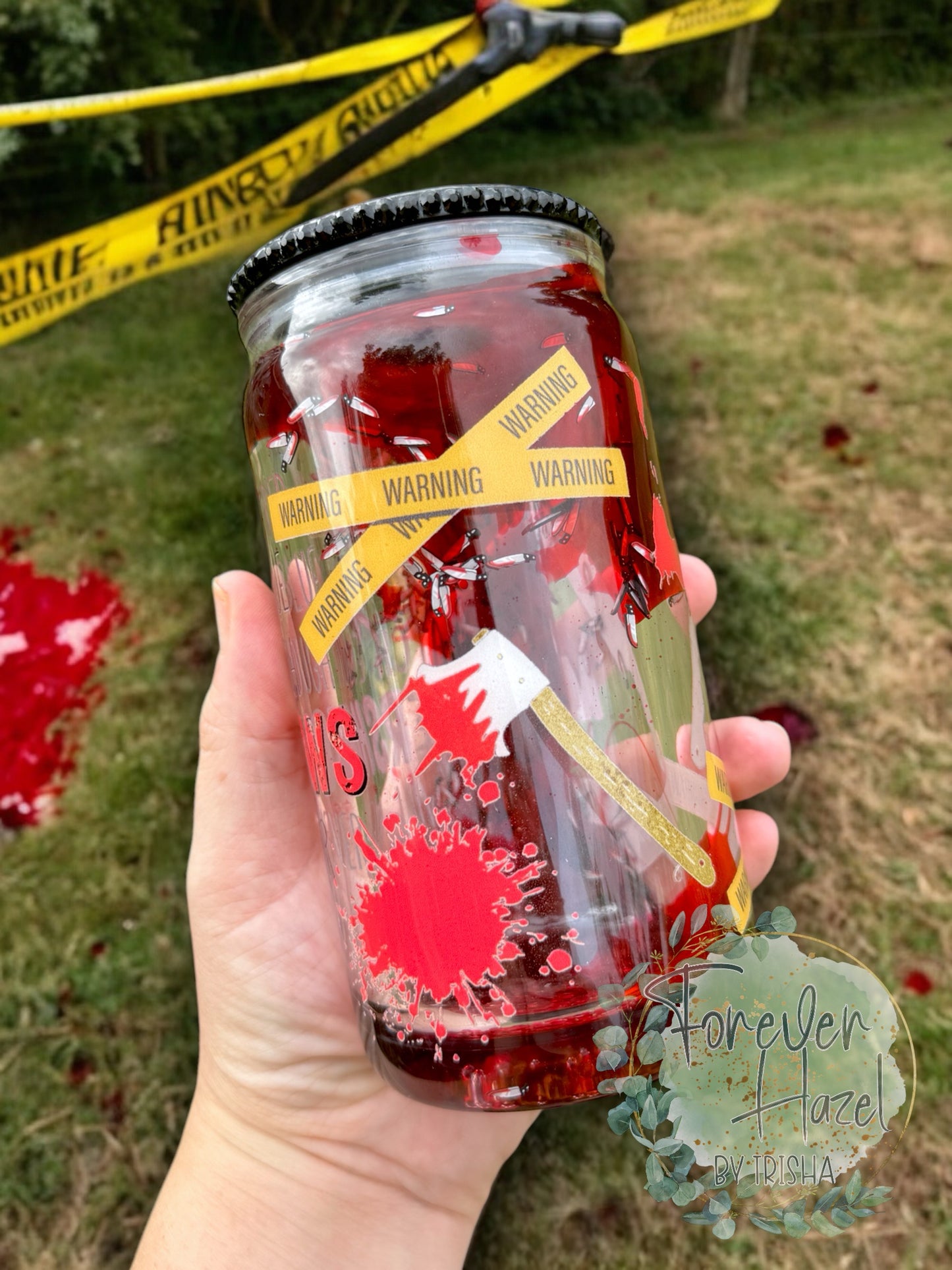 I Watch Enough Murder Shows 16oz Acrylic Snowglobe Drip Can
