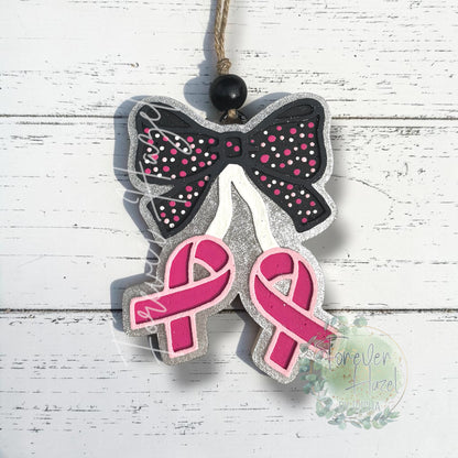 Cancer Awareness Freshie: Aroma Bead Air Freshener