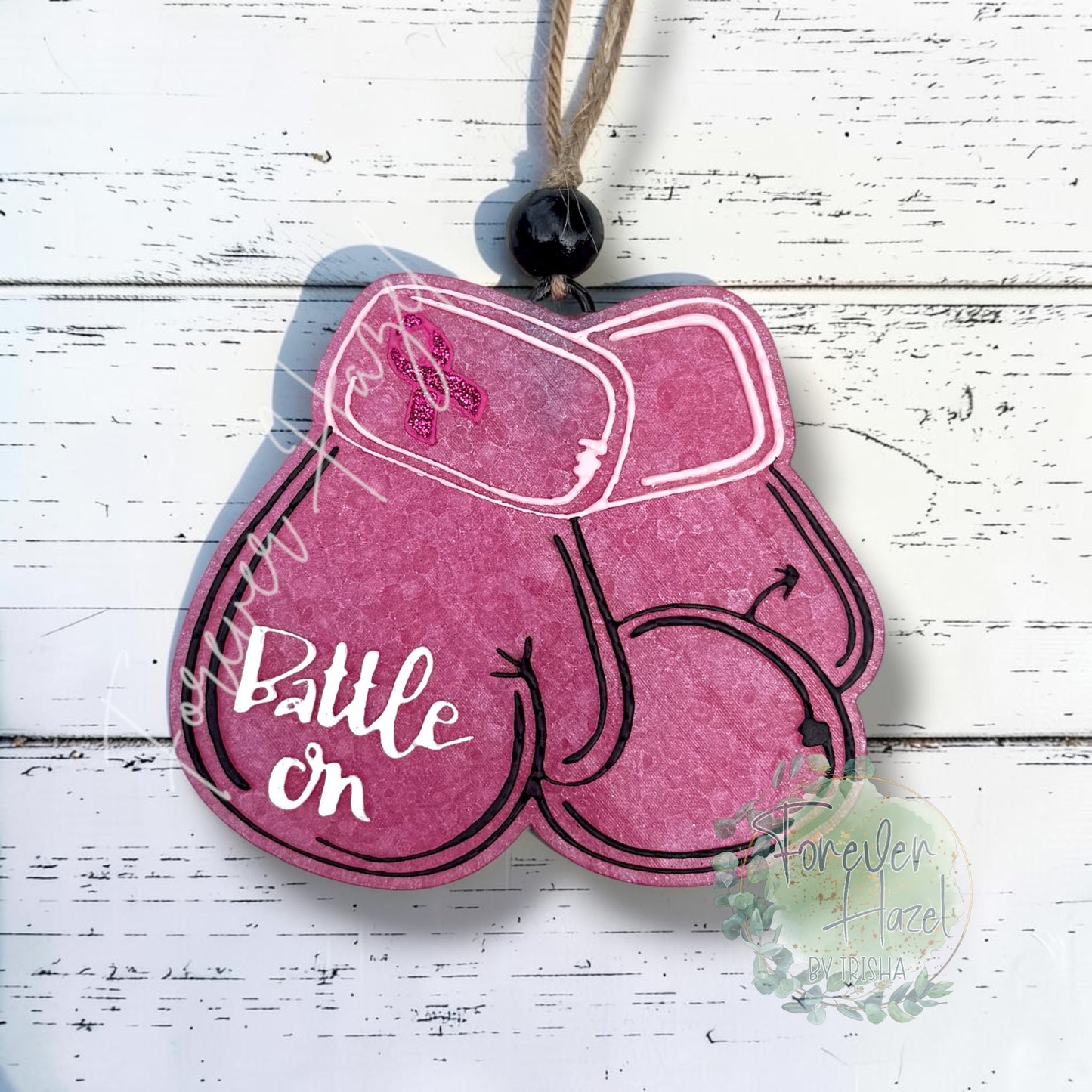 Cancer Awareness Freshie: Aroma Bead Air Freshener