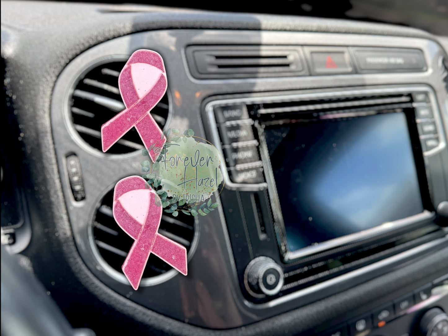 Cancer Awareness Freshie: Aroma Bead Air Freshener