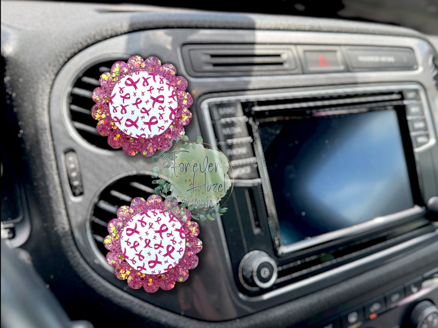 Cancer Awareness Freshie: Aroma Bead Air Freshener